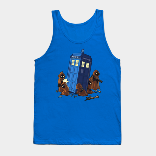 Tardis Tank Top - Found Some Spare Parts by Perfect Uni-Tee